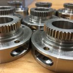 spur gears cutting