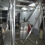 aluminija konstrukcijas metinasana